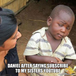 Skeptical Third World Kid
