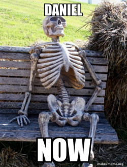 Waiting Skeleton