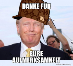 Scumbag Donald Trump
