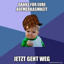 Scumbag Success Kid