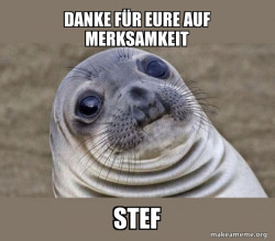 Squeamish Seal