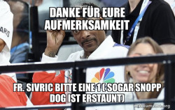 Snoop Dogg Sunglasses at Olympics