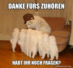 Scumbag Storytelling Dog