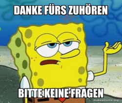 Tough SpongeBob
