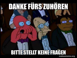 Your meme is bad and you should feel bad - Zoidberg