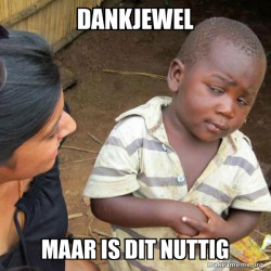 Skeptical Third World Kid