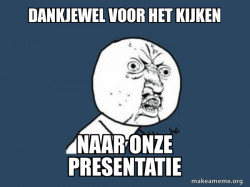 Y U No