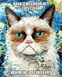 Vincent Van No - Grumpy Cat