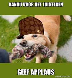Scumbag dog