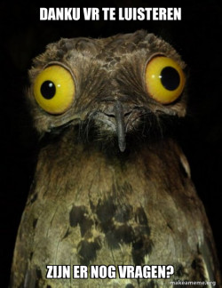 Weird Stuff I do Potoo