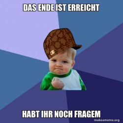 Scumbag Success Kid