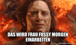 Frodo it's over it's done