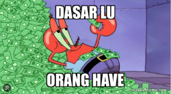 Mr Krabs money