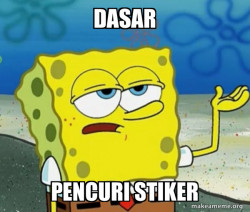 Tough SpongeBob