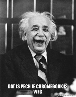 Laughing Albert Einstein