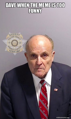 Rudy Giuliani Mugshot
