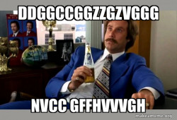 Ron Burgundy - boy that escalated quickly