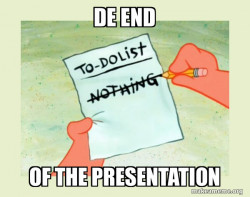 To Do List - Nothing