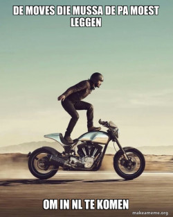Keanu Reeves Stunt Bike