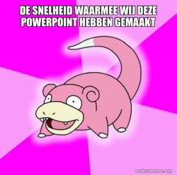 Slowpoke the Pokemon