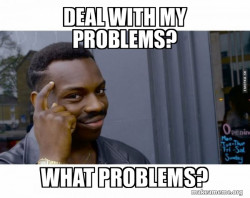 Roll Safe Black Guy Pointing at His Head 
