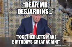 Donald Trump Writing Speech
