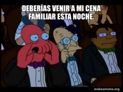 Your meme is bad and you should feel bad - Zoidberg