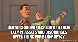Debtors and Creditors Buzz and Woody (Toy Story) Meme