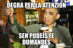 Upvote Obama