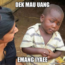 Skeptical Third World Kid