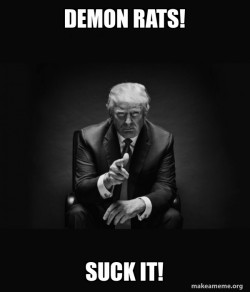 Trump Sitting In Chair - I Am In Their Way
