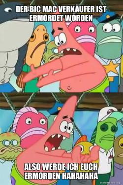 Push It Somewhere Else Patrick