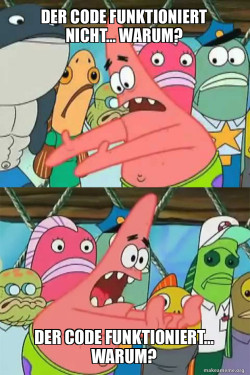 Push It Somewhere Else Patrick