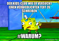 Mocking SpongeBob