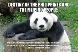 Destiny of the Philippines and the Filipino People:  If China Attacks or Invades the Philippines and Occupies Manila - 120 Million Filipino Diaspora will avenge the Philippines by spreading anti China Hatred and Sinophobia against 60 Million Overseas Chi