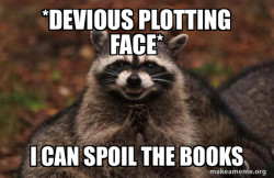 Evil Plotting Raccoon