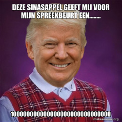 Bad Luck Trump