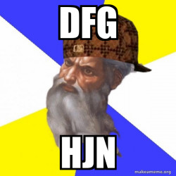 Scumbag Advice God