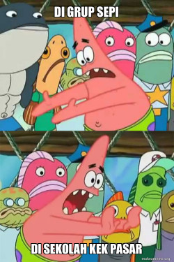Push It Somewhere Else Patrick