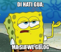Tough SpongeBob