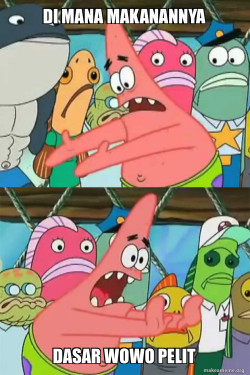 Push It Somewhere Else Patrick