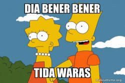 Bart and Lisa Chat