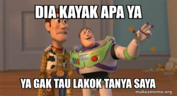 Buzz and Woody (Toy Story) Meme