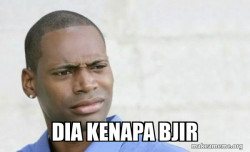 Confused Black Man