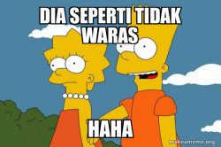 Bart and Lisa Chat