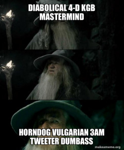 Confused Gandalf
