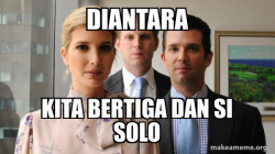 The Trump Kids Eric, Donald Jr and Ivanka