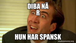 Sarcastic Nicholas Cage