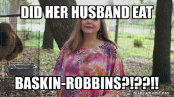 Carole Baskins (Carol ?)