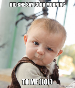 Skeptical Baby